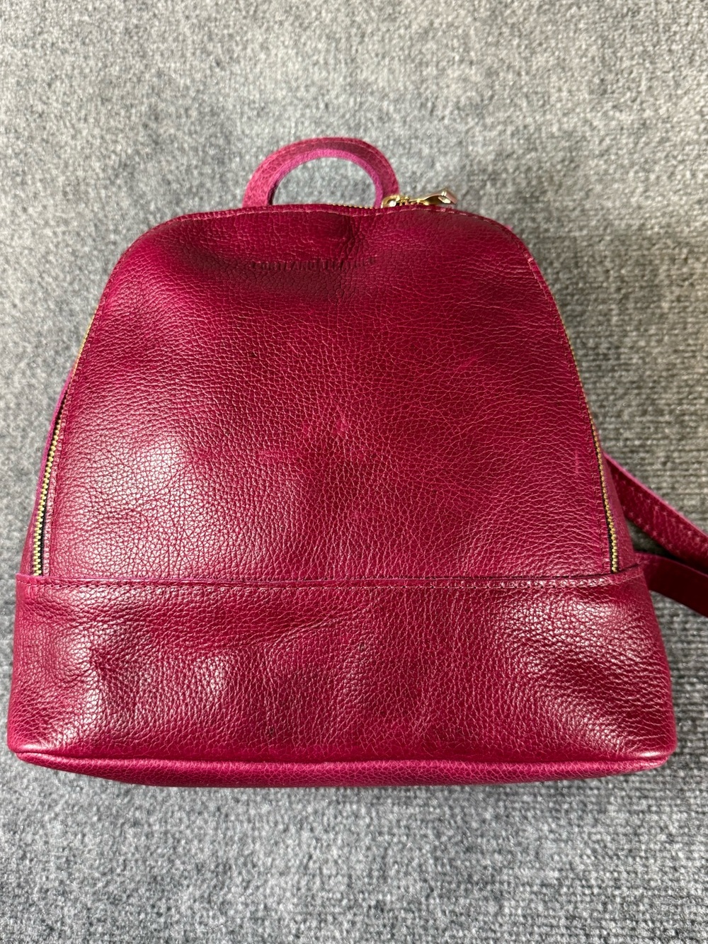 Portland Leather Goods Orchid Rue Convertible Backpack with Gold Hardware BNNU